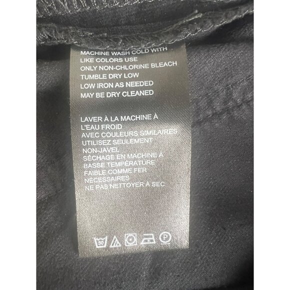 Free People In My Feelings Cropped Slim Black Velvet Flare Pants Size Small - Picture 7 of 14